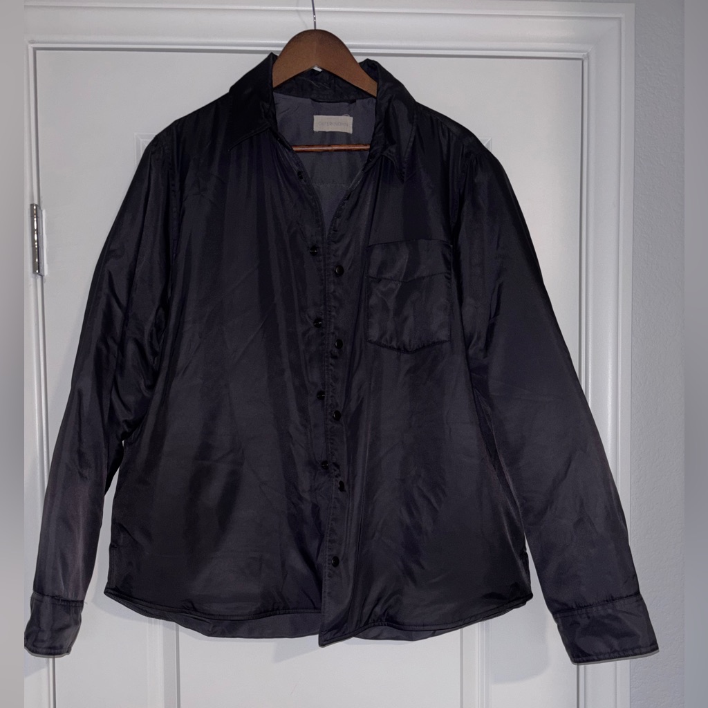 Outerknown Men’s Evolution Shirt Jacket Transitional Season(Origin Jacket) Large